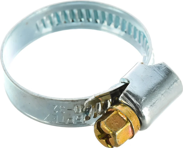 Изображение товара Набор хомутов червячных СибрТех Металлический / 47658 (2шт)