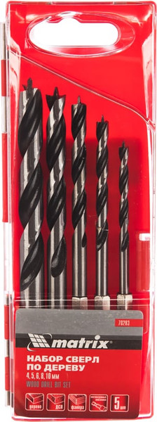 Изображение товара Набор сверл Matrix 70283