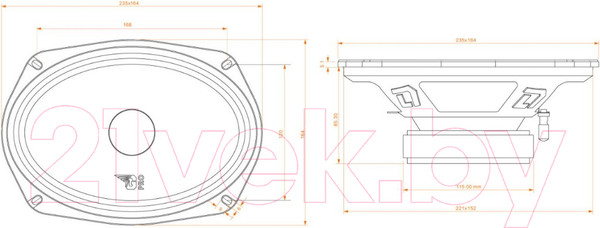 Изображение товара Среднечастотная АС DL Audio Gryphon Pro 69 SE