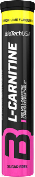 Изображение товара L-карнитин BioTechUSA Effervescent (500мг, черника-малина)