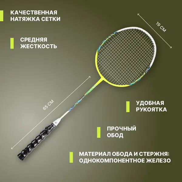 Изображение товара Набор для бадминтона Ingame Pro (желтый)