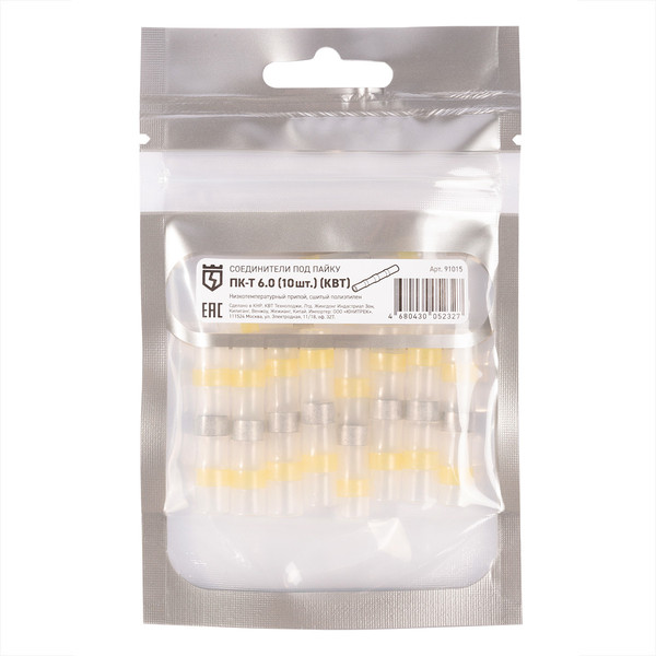 Изображение товара Соединитель термоусаживаемый КВТ ПК-Т 6.0 / 91015 (10шт)
