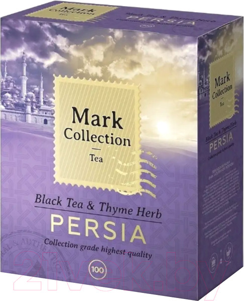 Изображение товара Чай пакетированный Mark Collection Persia (100пак)
