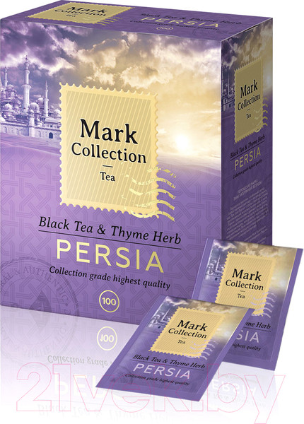Изображение товара Чай пакетированный Mark Collection Persia (100пак)