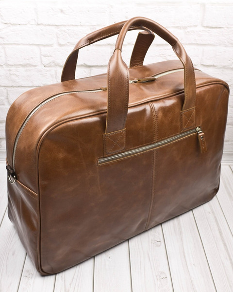 Изображение товара Сумка дорожная Carlo Gattini Premium / 4041-52 (темно-коричневый)