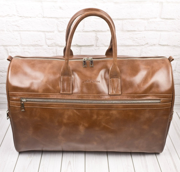 Изображение товара Сумка дорожная Carlo Gattini Premium / 4040-52 (темно-коричневый)