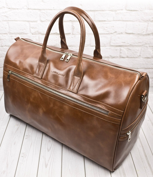 Изображение товара Сумка дорожная Carlo Gattini Premium / 4040-52 (темно-коричневый)