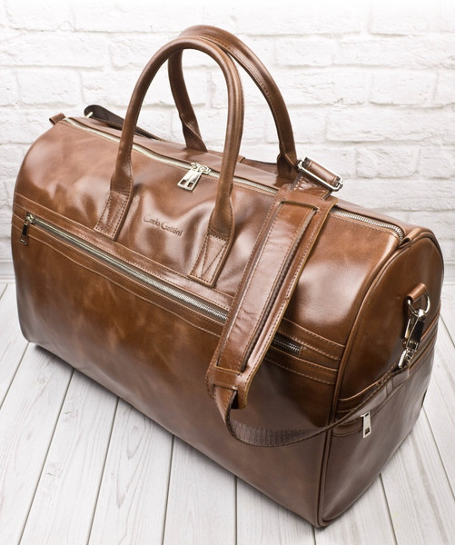 Изображение товара Сумка дорожная Carlo Gattini Premium / 4040-52 (темно-коричневый)