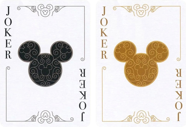 Изображение товара Игральные карты Bicycle Disney Mickey Standard / 10040300 (черный/золотой)