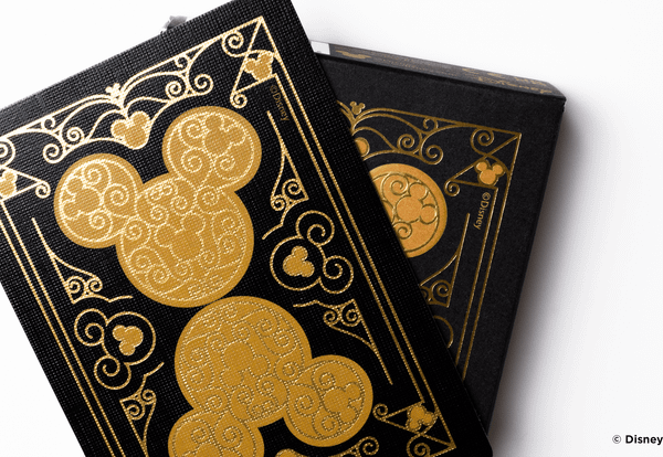 Изображение товара Игральные карты Bicycle Disney Mickey Standard / 10040300 (черный/золотой)