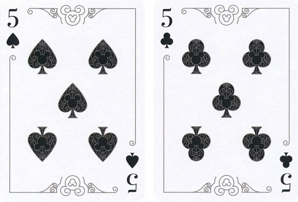 Изображение товара Игральные карты Bicycle Disney Mickey Standard / 10040300 (черный/золотой)