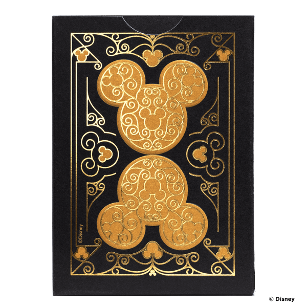 Изображение товара Игральные карты Bicycle Disney Mickey Standard / 10040300 (черный/золотой)