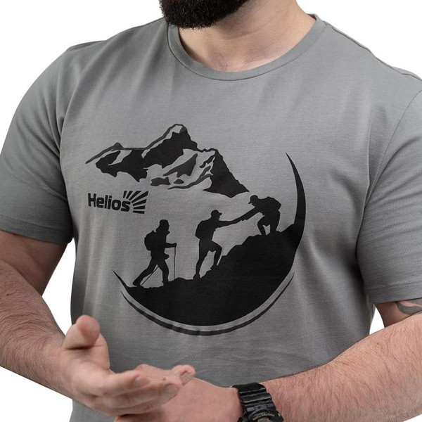 Изображение товара Футболка для охоты и рыбалки Helios Expedition HS-TEG-S (р.S, серый)