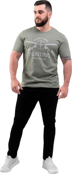 Изображение товара Футболка для охоты и рыбалки Helios Hunting HS-THO-S (р.S, оливковый)