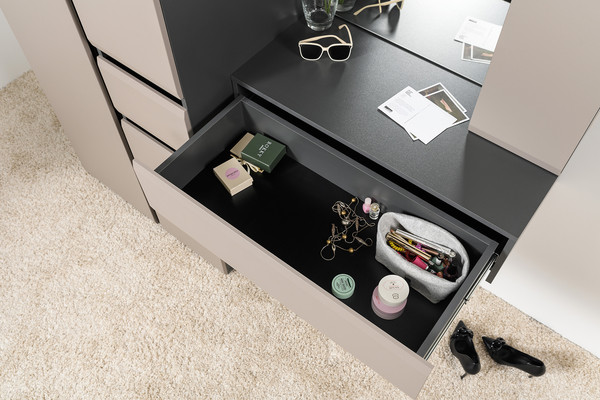 Изображение товара Тумба Mobi Сидней 16.156 (антрацит 0164/веллюто капучино AG 707 ПВХ)