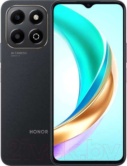 Изображение товара Смартфон Honor X6b 6GB/256GB (полночный черный)