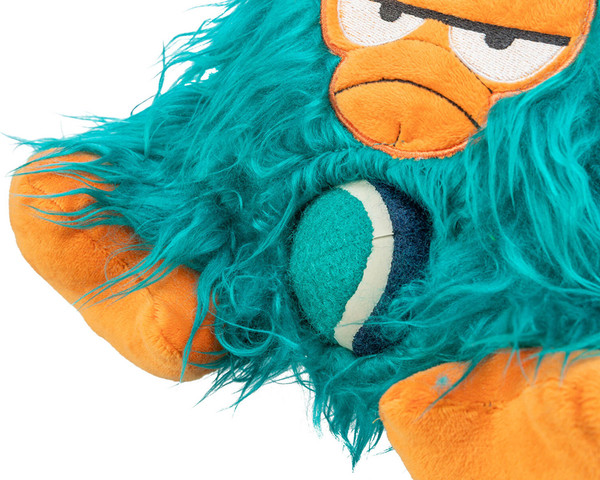 Изображение товара Игрушка для собак Trixie Монстрик с теннисным мячом 36089