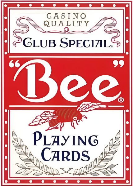 Изображение товара Игральные карты Bee Standard Index Red / 1004508-r