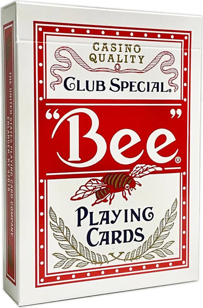 Изображение товара Игральные карты Bee Standard Index Red / 1004508-r