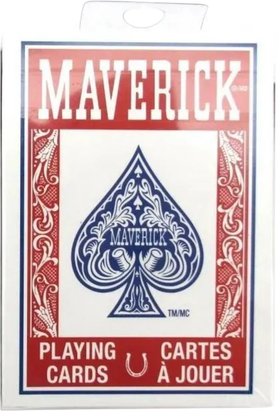 Изображение товара Игральные карты U.S. Games Systems Maverick Standard Index Red / 1000703-r