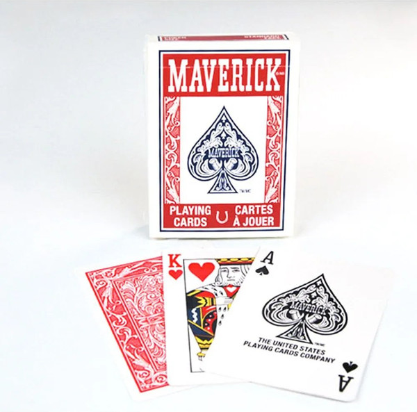Изображение товара Игральные карты U.S. Games Systems Maverick Standard Index Red / 1000703-r