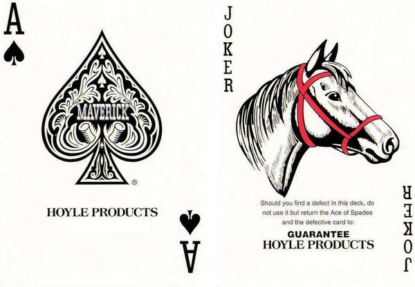 Изображение товара Игральные карты U.S. Games Systems Maverick Standard Index Red / 1000703-r