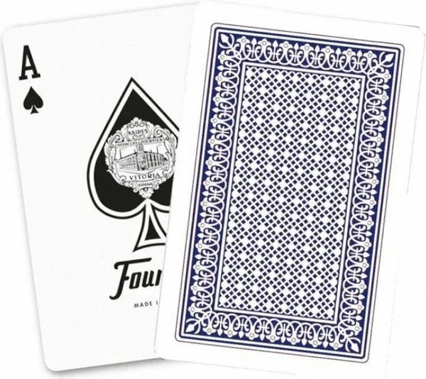 Изображение товара Игральные карты Fournier No 26. Bridge Size / F21649-b (синий)