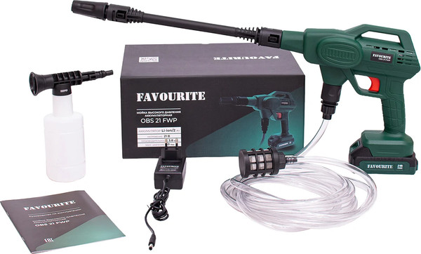 Изображение товара Мойка высокого давления Favourite OBS 21 FWP / 150221040