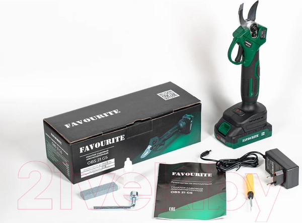 Изображение товара Секатор аккумуляторный Favourite OBS 21 GS