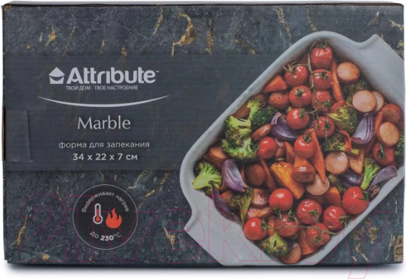 Изображение товара Форма для запекания Attribute Marble ABM059