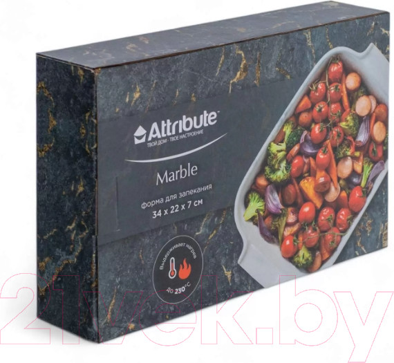 Изображение товара Форма для запекания Attribute Marble ABM059