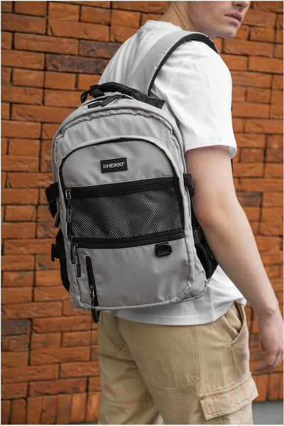 Изображение товара Рюкзак Heikki Trill / 272586 (серый/черный)