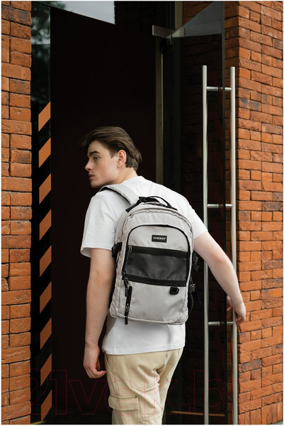 Изображение товара Рюкзак Heikki Trill / 272586 (серый/черный)