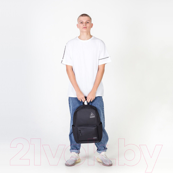 Изображение товара Рюкзак Heikki Energetic. Danger / 272534 (черный)