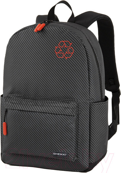Изображение товара Рюкзак Heikki Energetic. Recycle / 272532 (черный/серый)