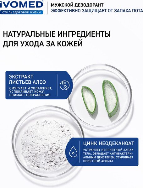 Изображение товара Дезодорант-спрей Ivomed Men для всех типов кожи (150мл)