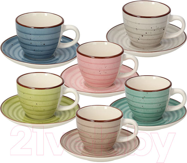 Изображение товара Набор для чая/кофе Tognana Louise Urban Pastel / LS18501M228