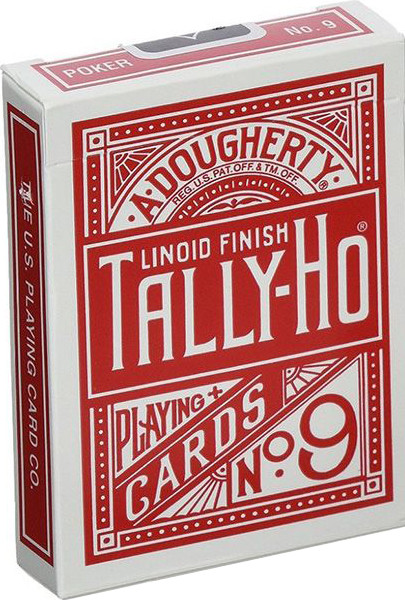 Изображение товара Игральные карты Tally-Ho Standard Index Fan Red / 1006704-r