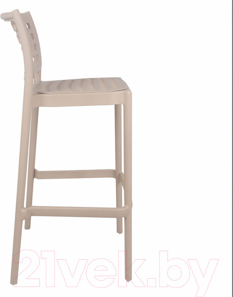 Изображение товара Стул пластиковый Sheffilton SHT-S181-1 (молочный/какао)