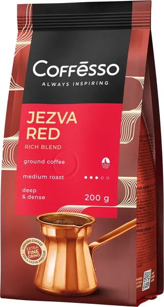 Изображение товара Кофе молотый Coffesso Jezva Red (200г)