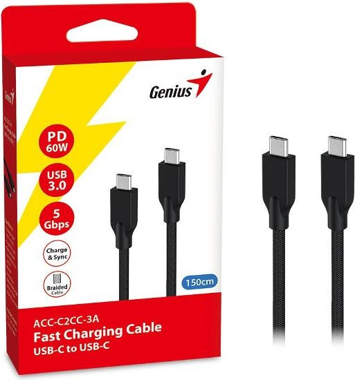 Изображение товара Кабель Genius ACC-C2CC-3A / 32590006401 (черный)