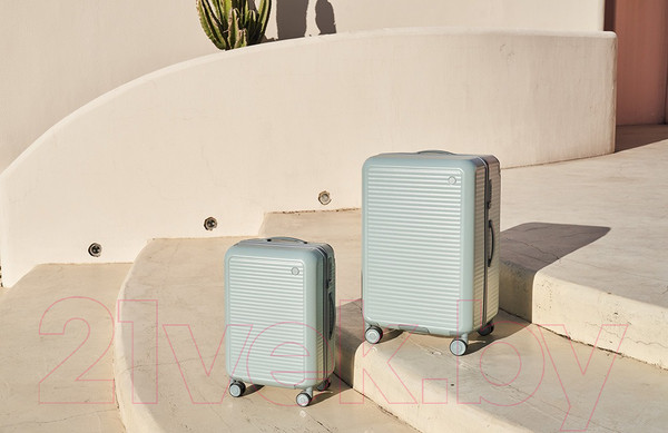 Изображение товара Чемодан на колесах 90 Ninetygo Nulife Luggage 20 (светло-зеленый)