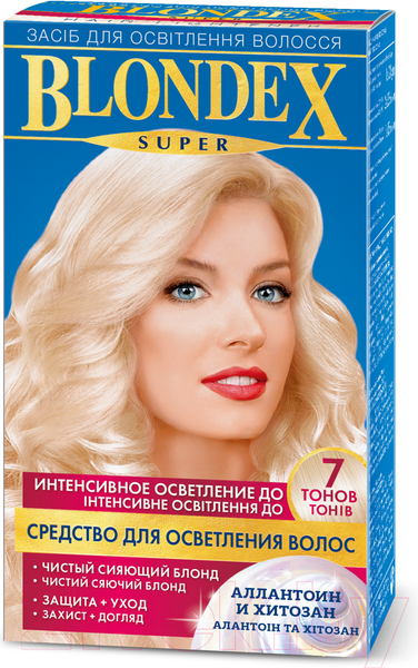Изображение товара Порошок для осветления волос Blondex Super С аллантоином и хитозаном