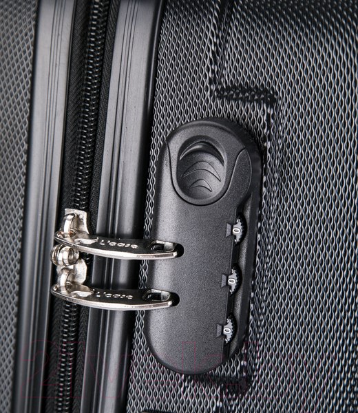 Изображение товара Чемодан на колесах L'case Krabi BCP-1202 (S, черный)