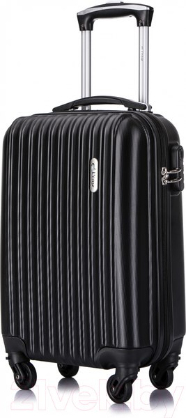 Изображение товара Чемодан на колесах L'case Krabi BCP-1202 (S, черный)