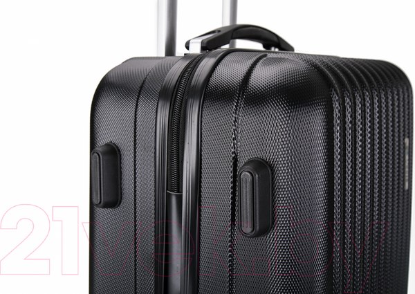 Изображение товара Чемодан на колесах L'case Krabi BCP-1202 (S, черный)