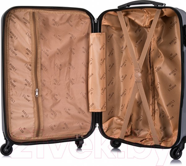 Изображение товара Чемодан на колесах L'case Krabi BCP-1202 (S, черный)