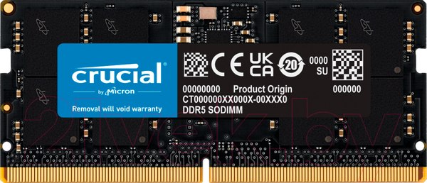 Изображение товара Оперативная память DDR5 Crucial CT8G48C40S5
