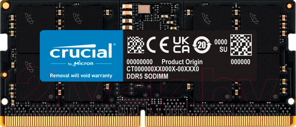 Изображение товара Оперативная память DDR5 Crucial CT16G48C40S5