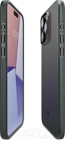 Изображение товара Чехол-накладка Spigen Thin Fit для iPhone 15 Pro Max / ACS06548 (зеленый)